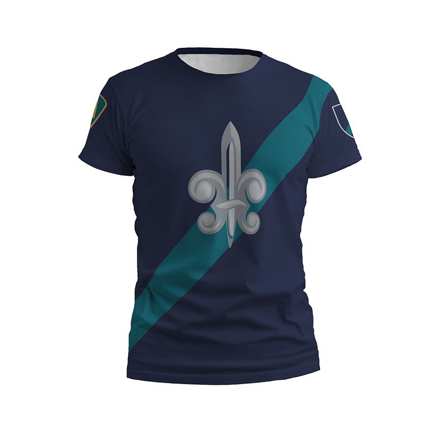 Чоловіча футболка спортивна 140-й окремий розвідувальний батальйон Морська Гвардія Marine Guard