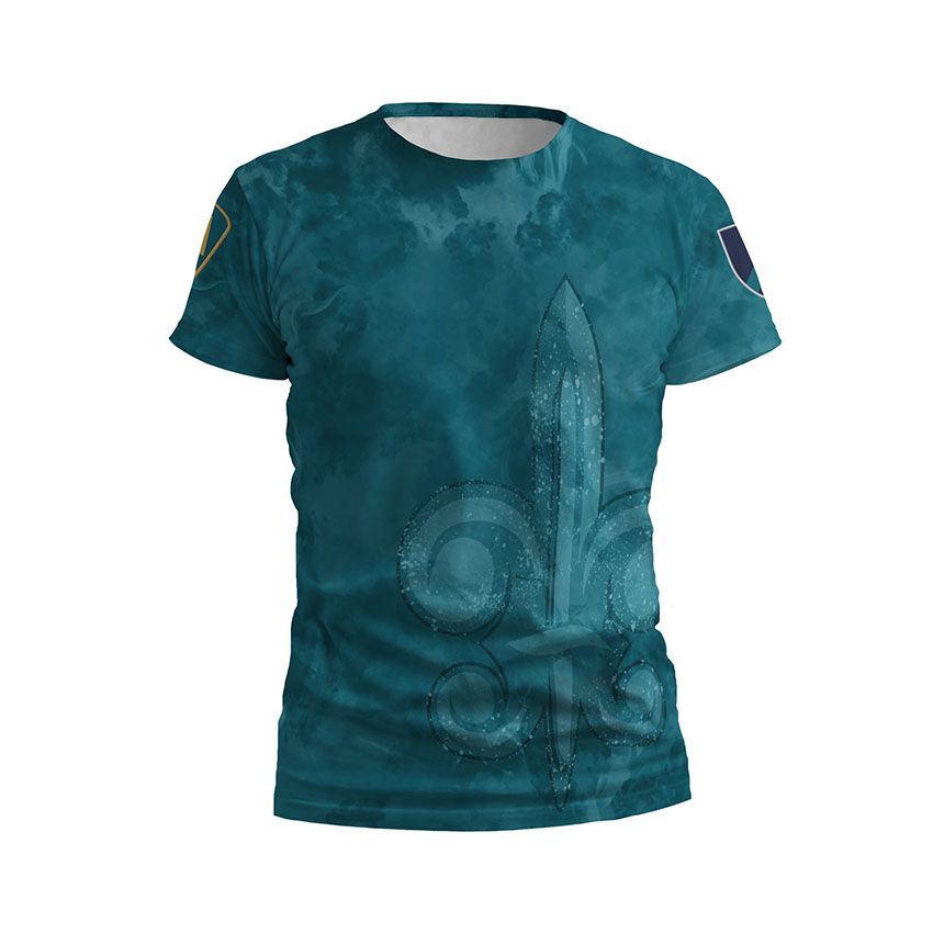 Чоловіча футболка спортивна 140-й окремий розвідувальний батальйон Військова Хвиля Military Wave