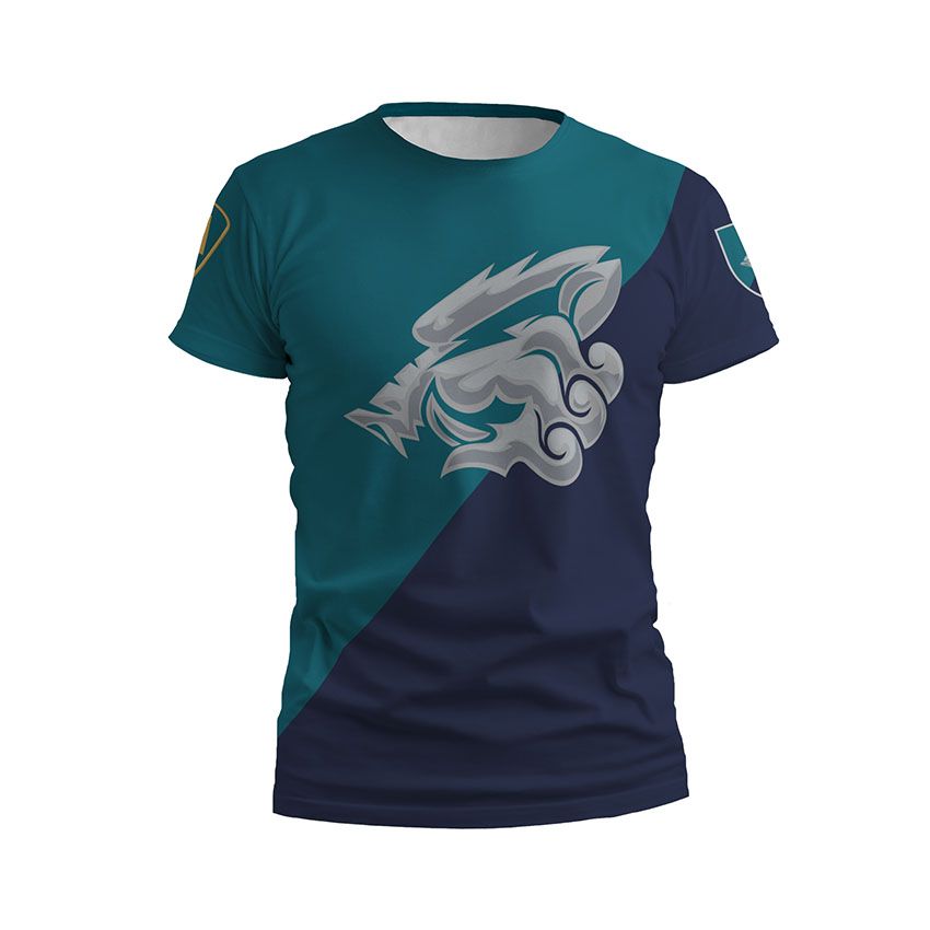 Чоловіча футболка спортивна 18-й окремий протитанковий батальйон Морська Гвардія Marine Guard