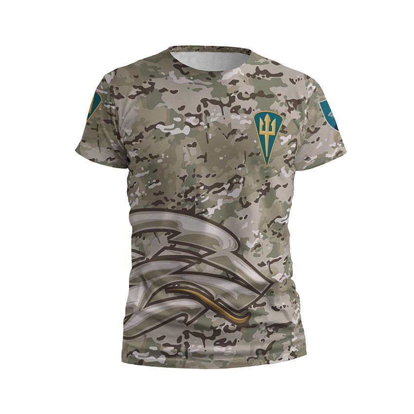 Чоловіча футболка спортивна 503-й окремий батальйон морської піхоти Камуфляж Camouflage