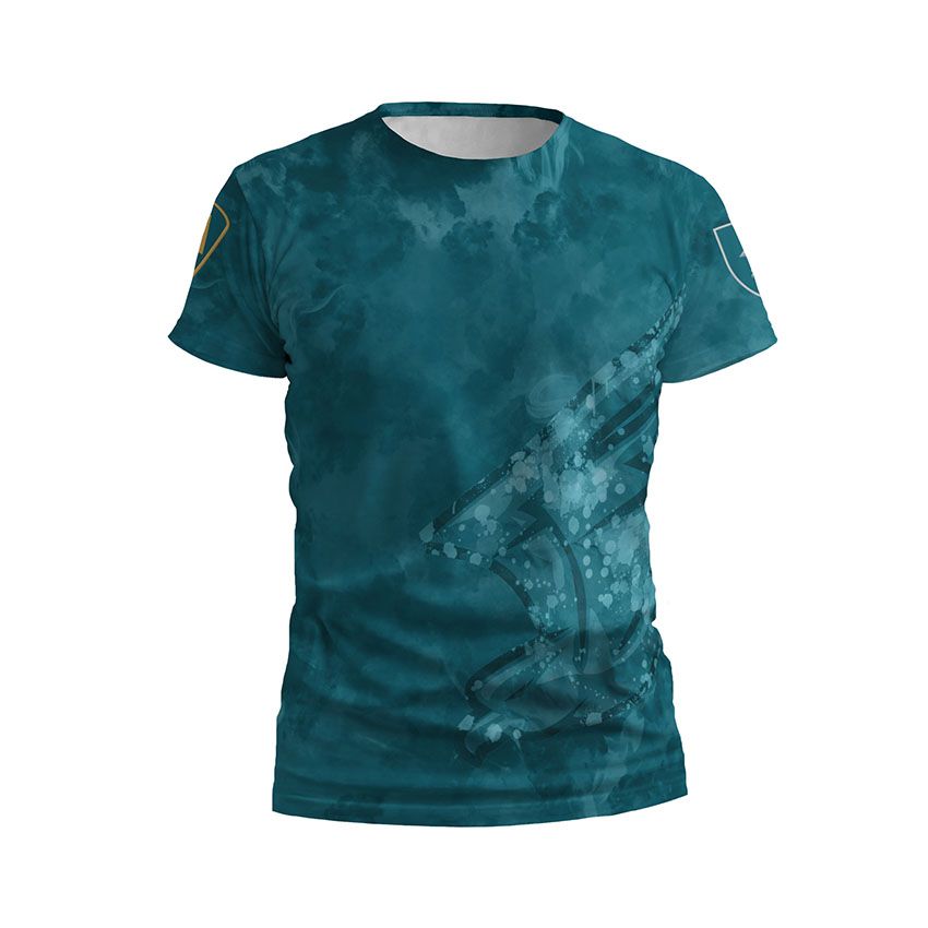 Чоловіча футболка спортивна 88-й окремий батальйон морської Військова Хвиля Military Wave