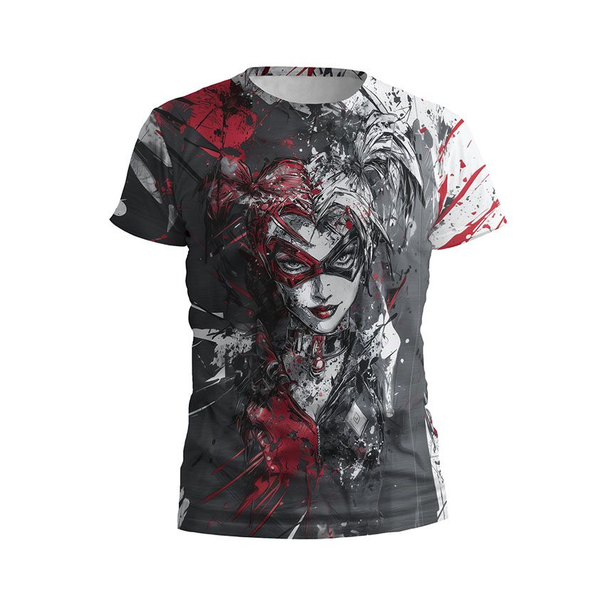 Чоловіча футболка спортивна Харлі Квін Арт Harley Quinn Аrt