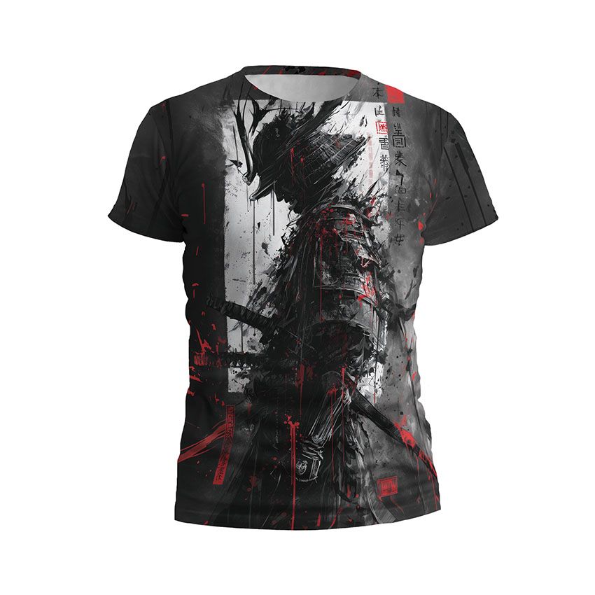 Чоловіча футболка спортивна Призрак Цусіми Арт Ghost of Tsushima Аrt