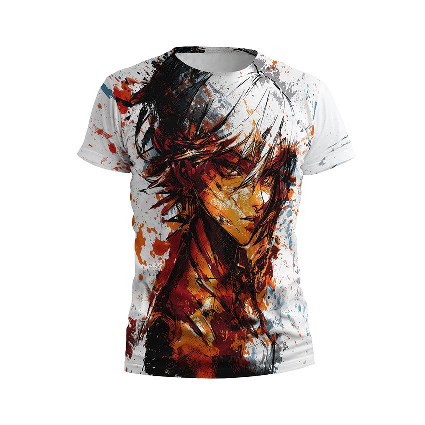 Чоловіча футболка спортивна Вогняна Бунтарка Fireborn Rebel