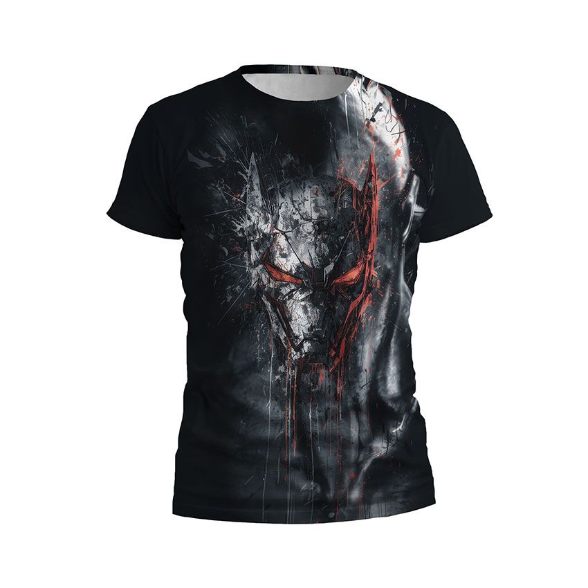 Чоловіча футболка спортивна Залізний герой Арт Iron hero Art