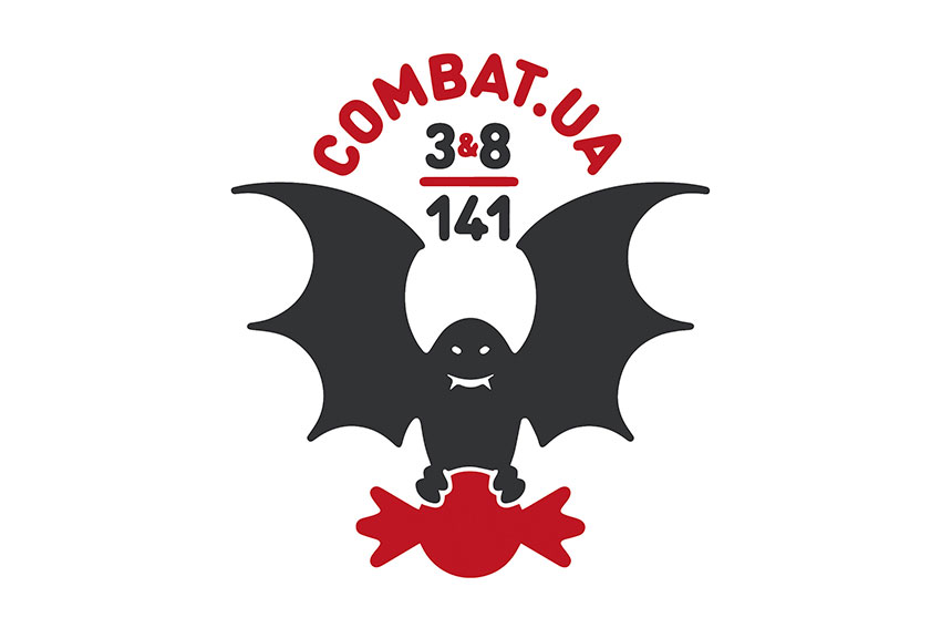Прапор волонтерської організації Combat-UA («Комбат-Юа»)