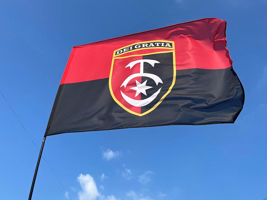 Прапор ЗСУ 30 ОМБр імені князя Костянтина Острозького