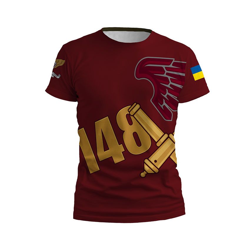 Футболка чоловіча 148-ма окрема артилерійська бригада Арта міць Artillery power