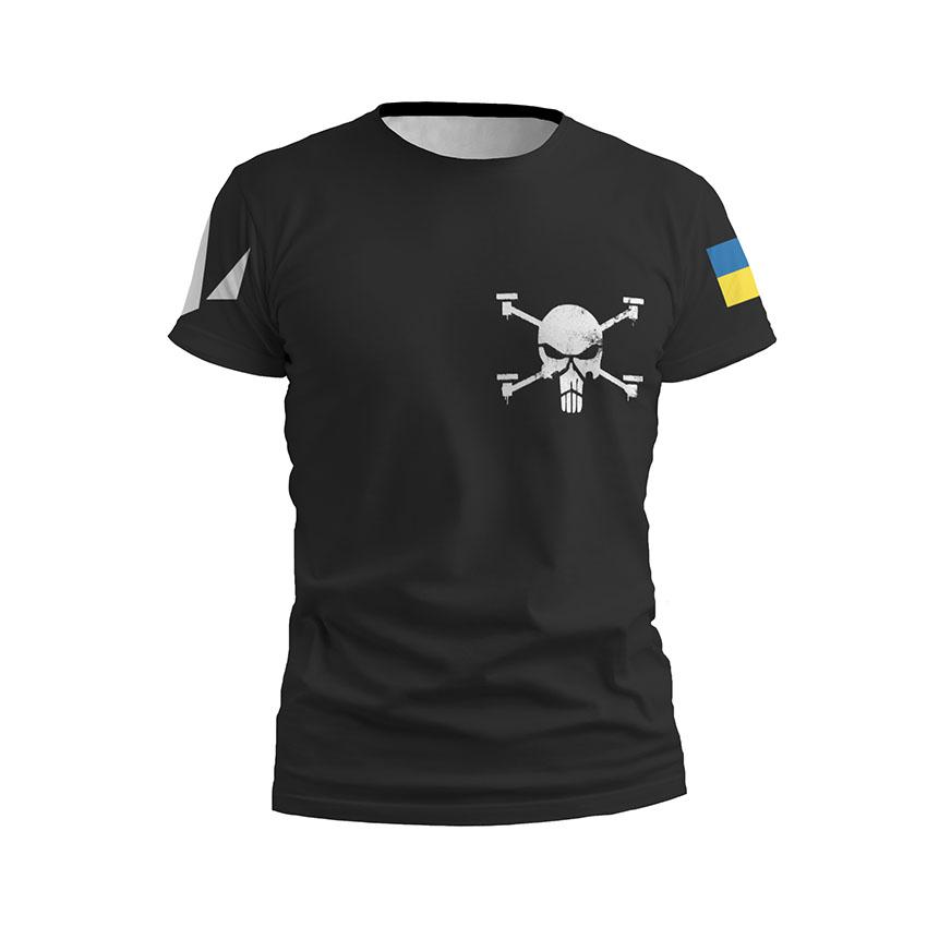Футболка чоловіча спортивна «Батальйон «Flying Skull»»