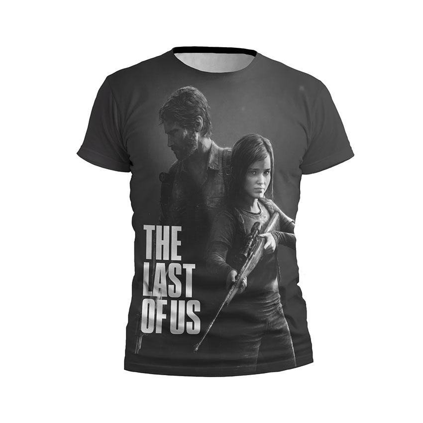 Футболка чоловіча спортивна «Джоел та Еллі Останні з нас Joel and Ellie The Last of Us»