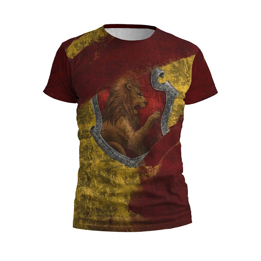 Футболка чоловіча спортивна «Ґрифіндор Міць магії Gryffindor Power of Magic»