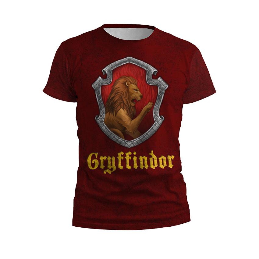 Футболка чоловіча спортивна «Ґрифіндор Символ сміливості Gryffindor Symbol of Courage»