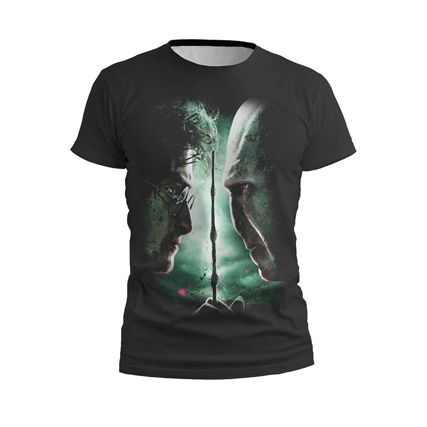 Футболка чоловіча спортивна «Гаррі Поттер Легенда проти зла Harry Potter Legend vs Evil»