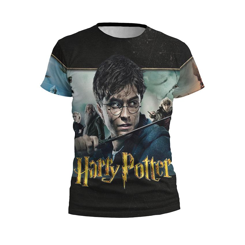 Футболка чоловіча спортивна «Гаррі Поттер Магічний світ Harry Potter Magical World»