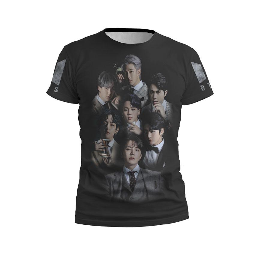 Футболка чоловіча спортивна «Гурт БТС BTS group»