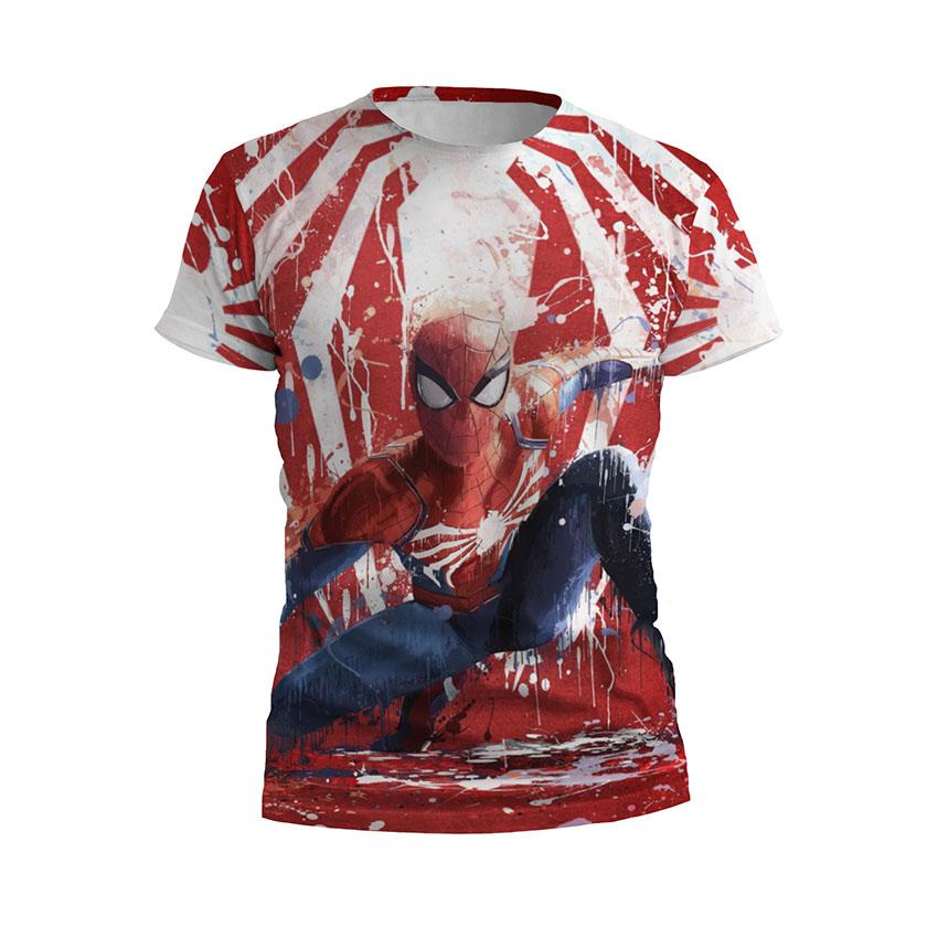 Футболка чоловіча спортивна «Людина-павук Spider-man»