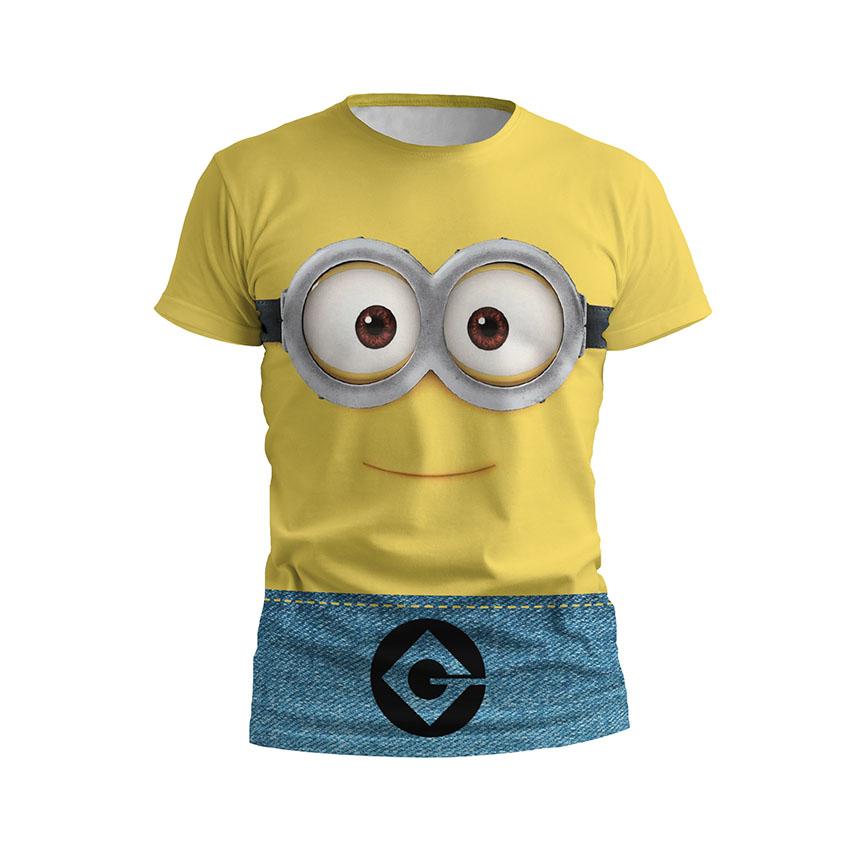 Футболка чоловіча спортивна «Обличчя Посіпаки Minion s face»