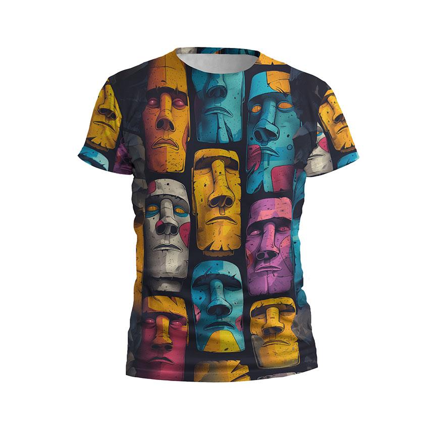 Футболка чоловіча спортивна «Обличчя Пам’ятники Faces Monuments»