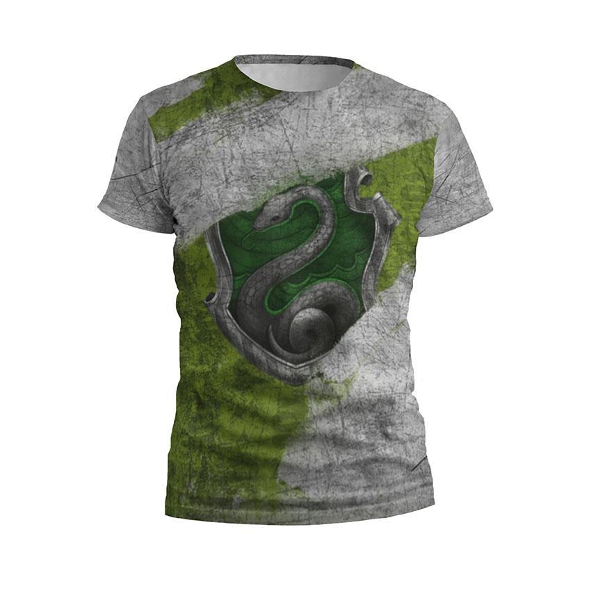 Футболка чоловіча спортивна «Слизерин Темна магія Slytherin Dark Magic»