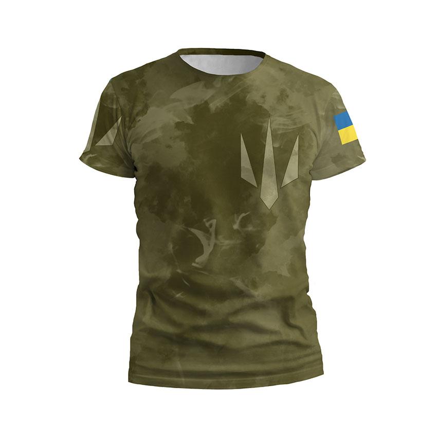 Футболка чоловіча спортивна «Сили безпілотних систем Тактичний стиль The Power of Unmanned Systems Tactical style»