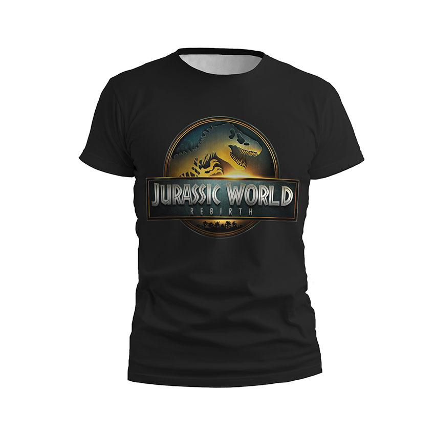 Футболка чоловіча спортивна «Знак виживання Світ Юрського періоду Survival Mark Jurassic World»
