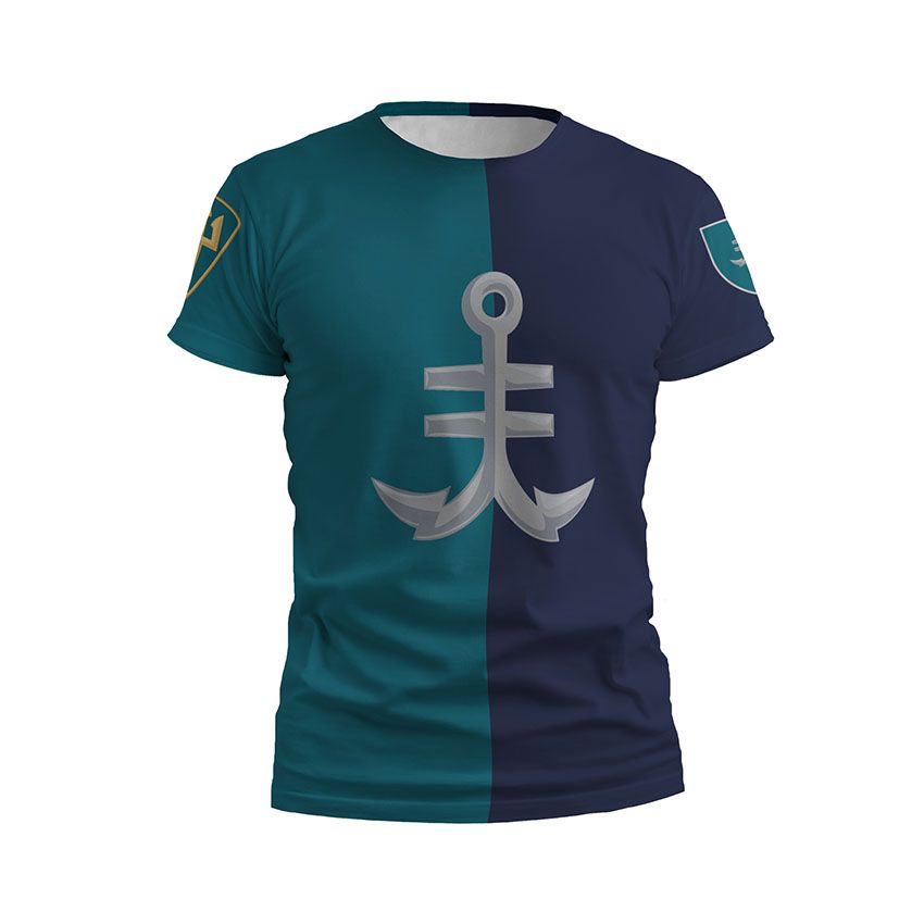 Футболка чоловіча спортивна 35-та окрема бригада морської піхоти Морська Гвардія Marine Guard