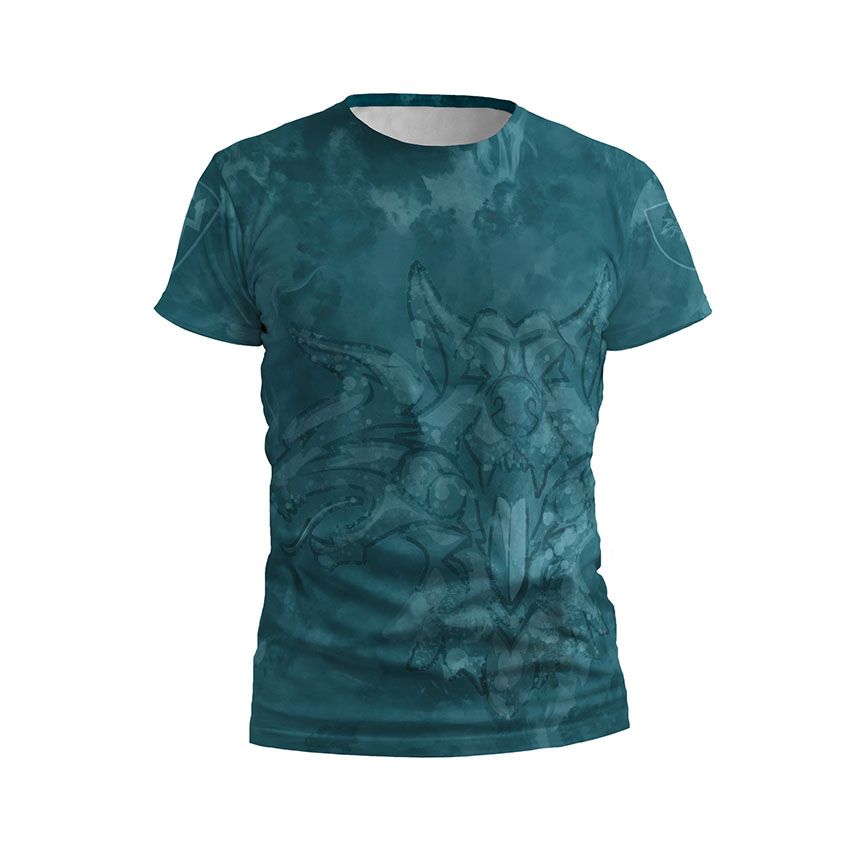 Футболка чоловіча спортивна 38-ма окрема бригада морської піхоти Військова Хвиля Military Wave