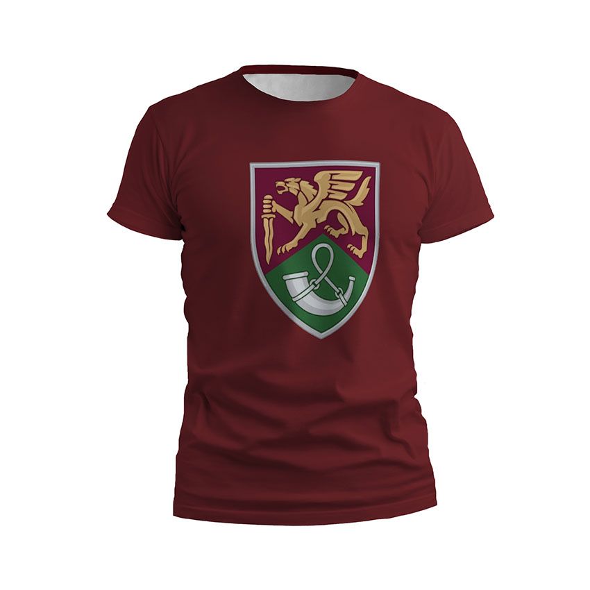 Футболка чоловіча спортивна 71-ша окрема єгерська бригада Українська сталь Ukrainian Steel