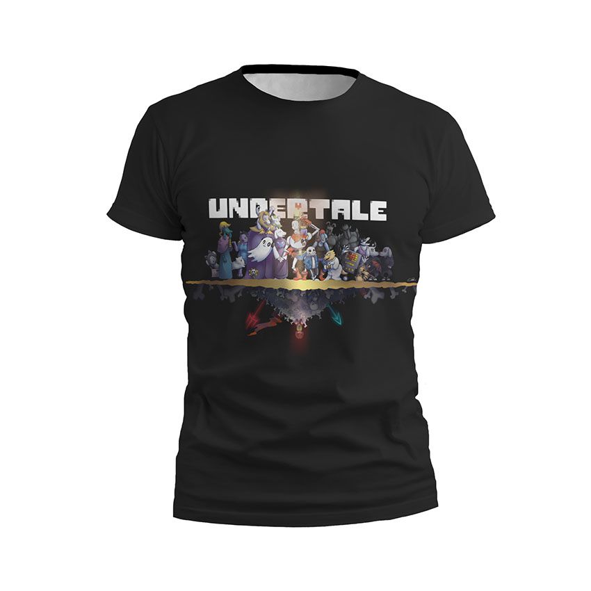 Футболка чоловіча спортивна Андертейл Дві сторони Undertale Two sides