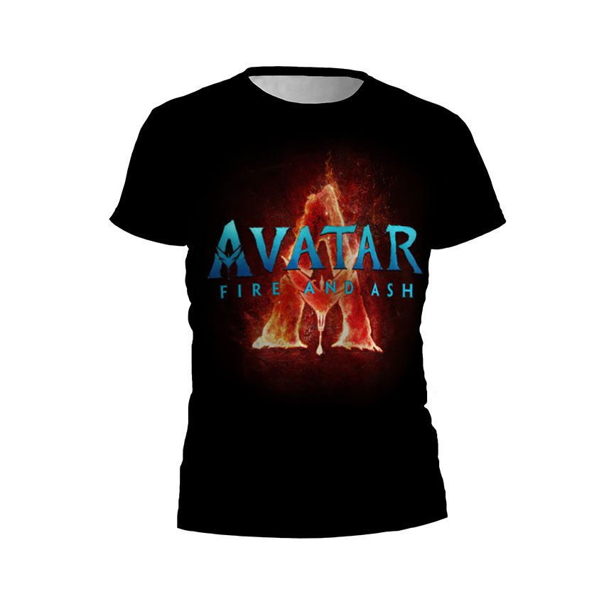 Футболка чоловіча спортивна Аватар Вогонь Пандори Avatar Pandora Fire