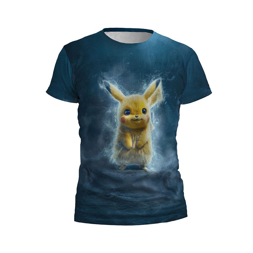 Футболка чоловіча спортивна Енергія Пікачу Pikachu Energy