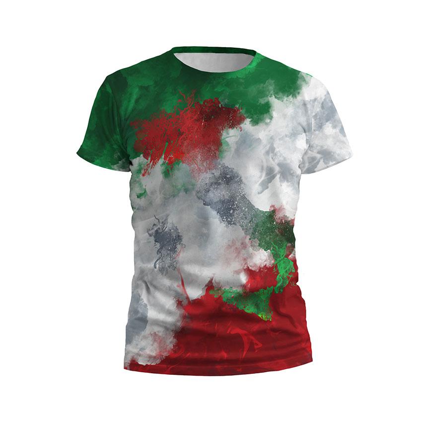 Футболка чоловіча спортивна Італія Герб Italy