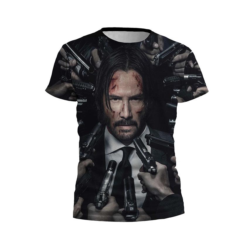 Футболка чоловіча спортивна Кіану Рівз Джон Уік Keanu Reeves John Wick