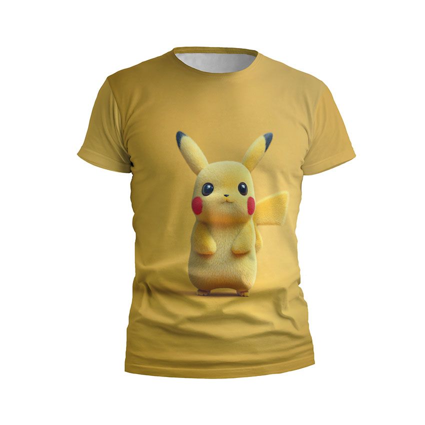 Футболка чоловіча спортивна Милий покемон Пікачу Cute Pokemon Pikachu