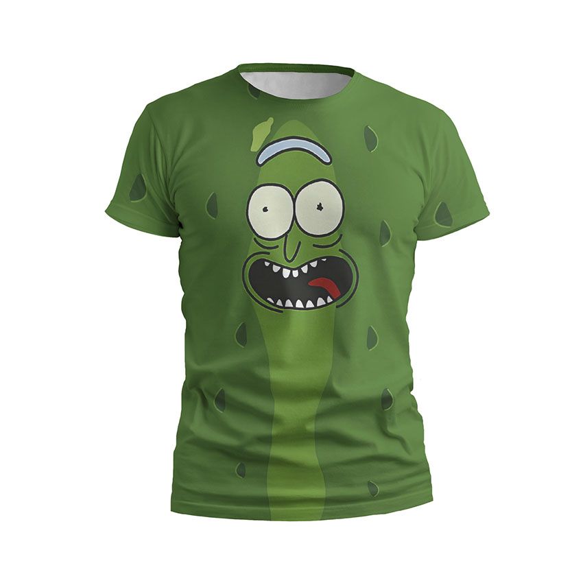 Футболка чоловіча спортивна Огірок Рік Rick and Morty