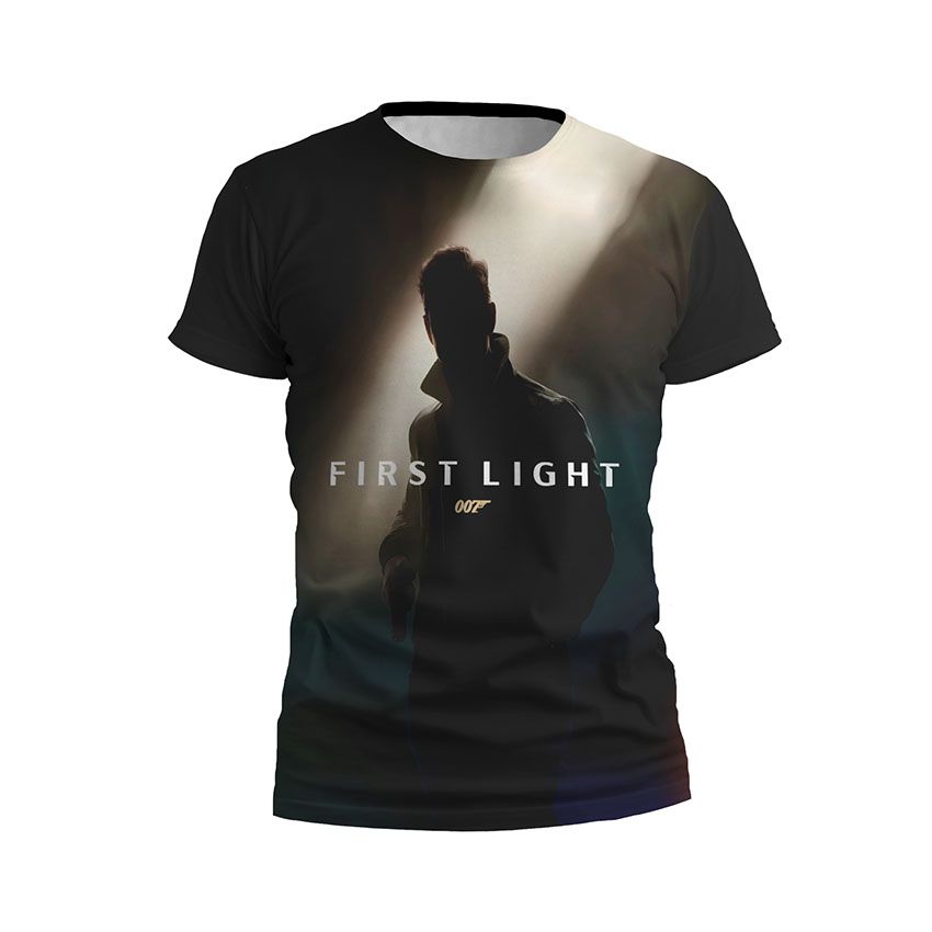 Футболка чоловіча спортивна Перше світло Агент 007 First light Agent 007