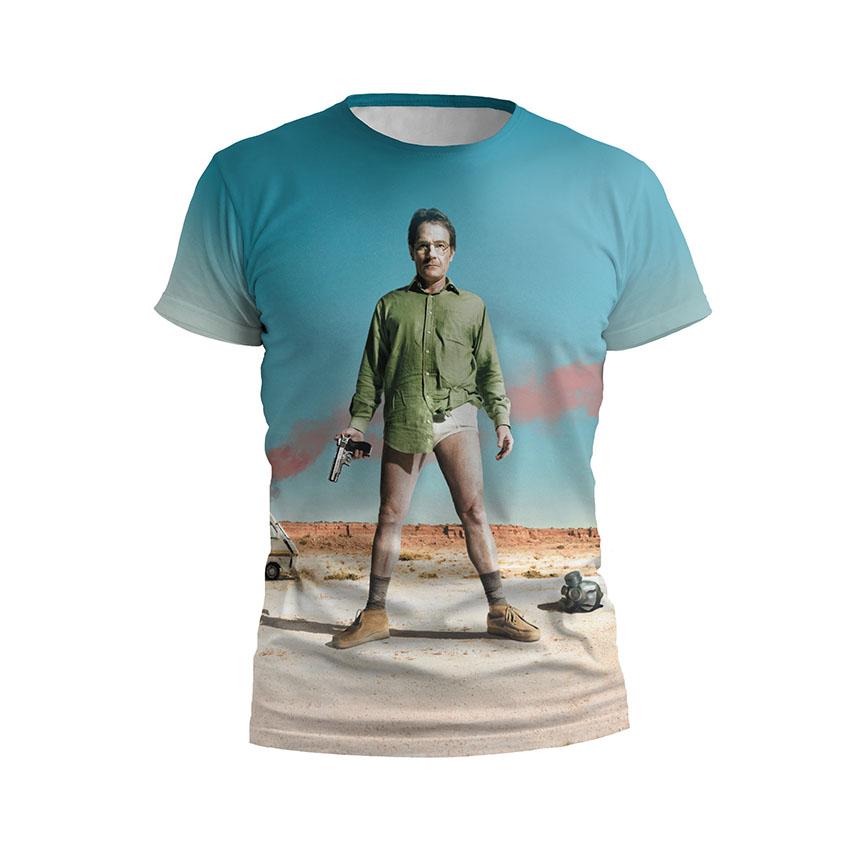 Футболка чоловіча спортивна Пуститися берега Уолтер Уайт Breaking Bad Walter White