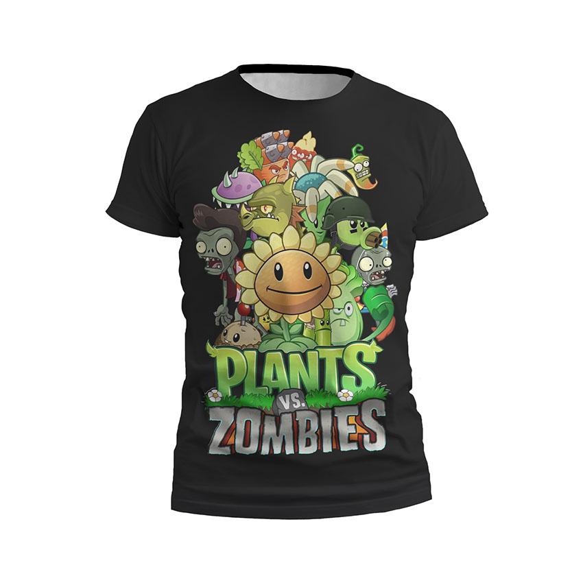 Футболка чоловіча спортивна Рослини проти зомбі Армія саду Plants vs Zombies Garden Army