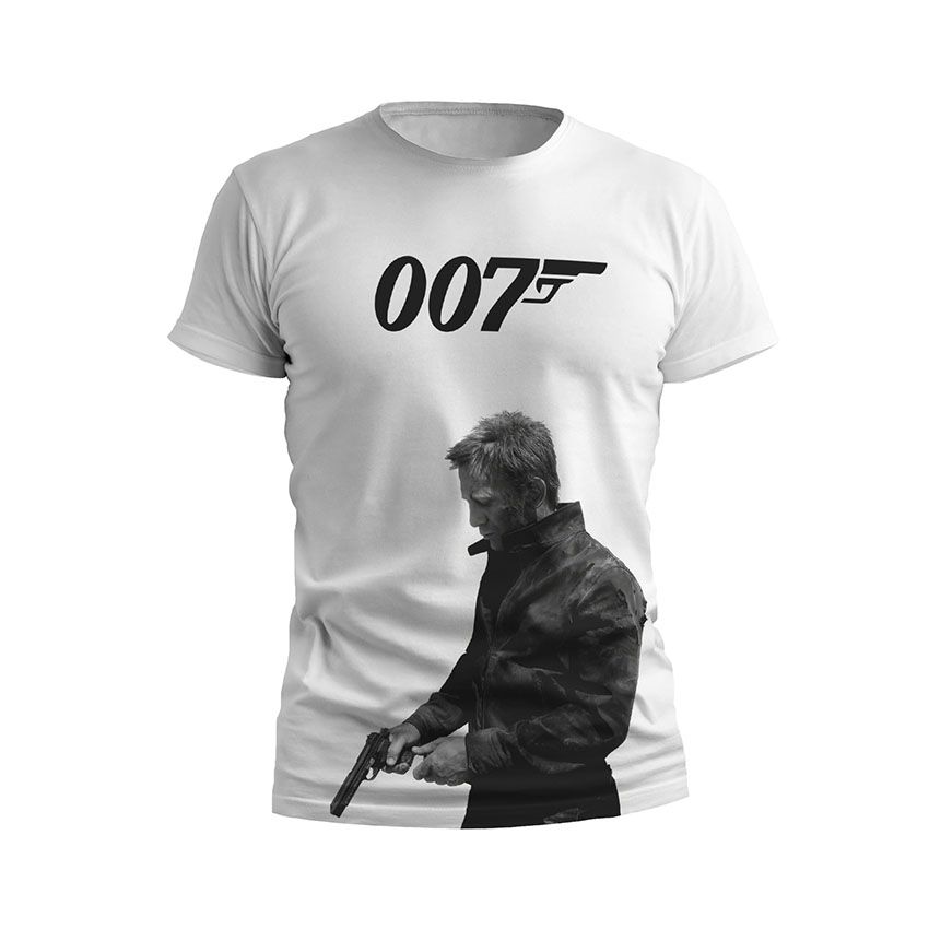 Футболка чоловіча спортивна Стиль шпигуна Скайфол Агент 007 Spy style Skyfall Agent 007