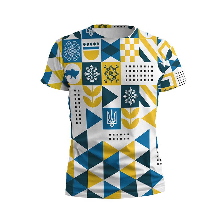 Футболка чоловіча спортивна Україна Модерн Ukraine Modernism