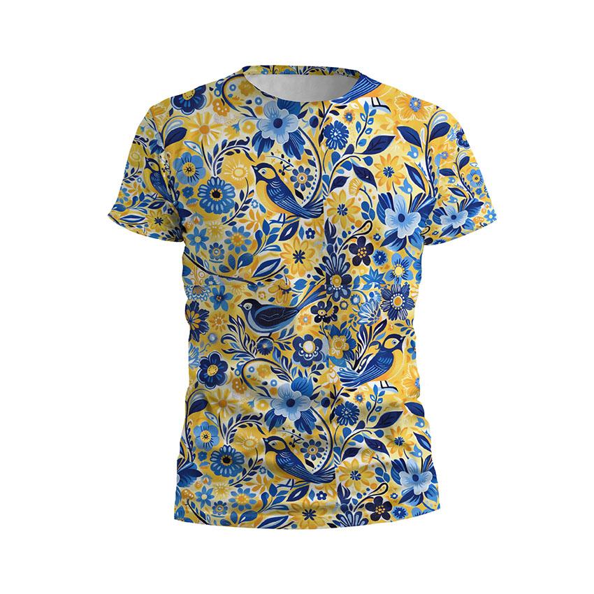 Футболка чоловіча спортивна Український сад Ukrainian garden