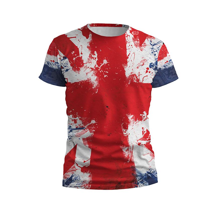 Футболка чоловіча спортивна Великобританія United Kingdom