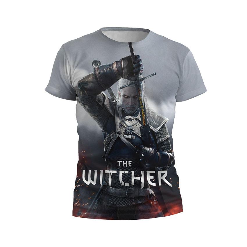 Футболка чоловіча спортивна Відьмак Мисливець на Монстрів The Witcher Monster Hunter