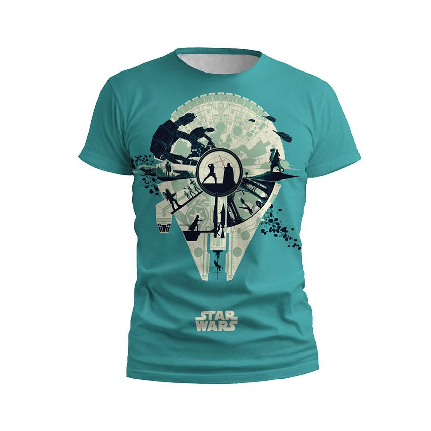 Футболка чоловіча спортивна Зоряні Війни Популярний всесвіт Star Wars Popular universe