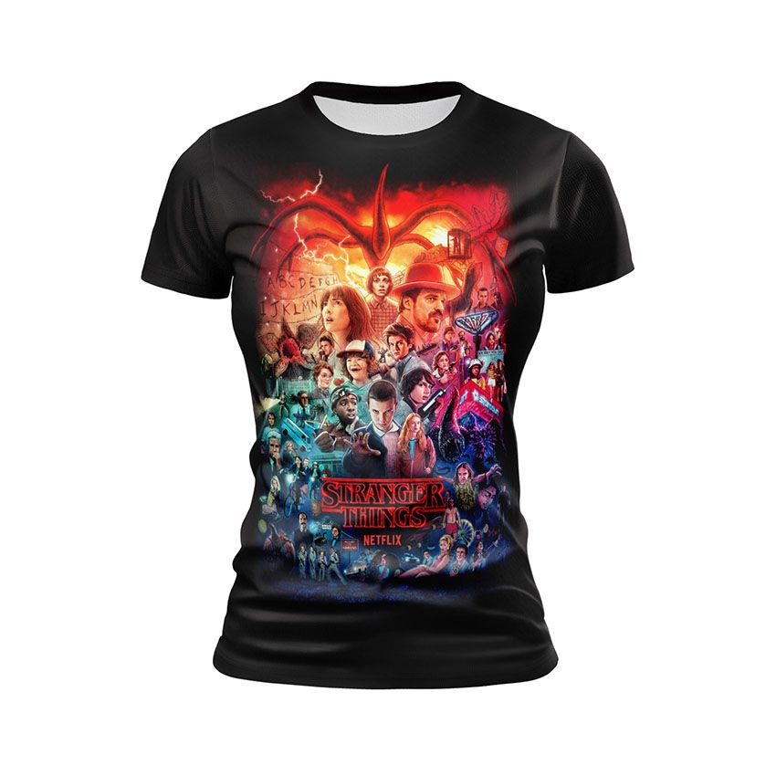 Футболка жіноча Дивні дива Нетфлікс Stranger Things Netflix