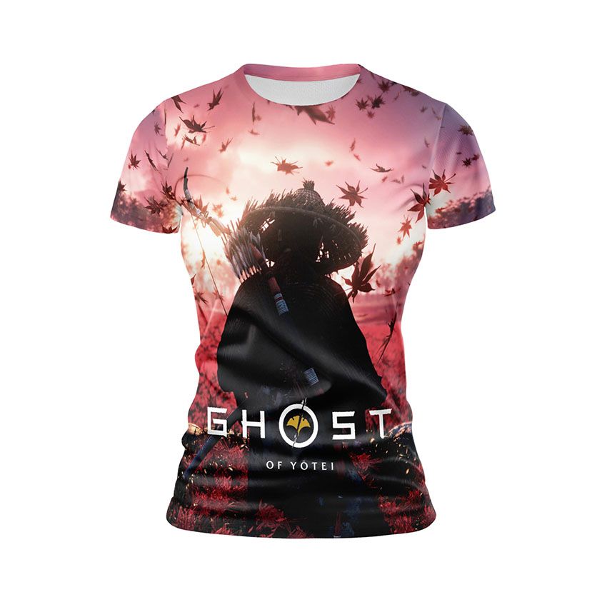 Футболка жіноча Привид Йотей Шлях честі Ghost of Yotei Path of Honor