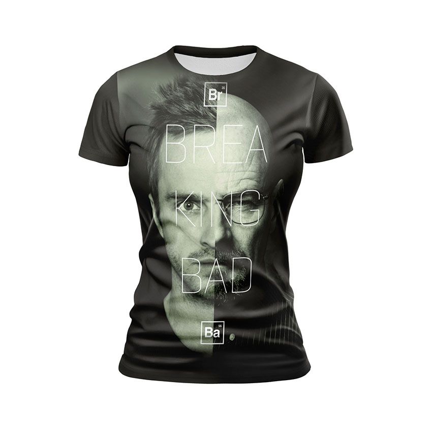 Футболка жіноча Пуститися берега Уолтер та Джесі Постер Breaking Bad Walter White and Jessie Pinkman Poster