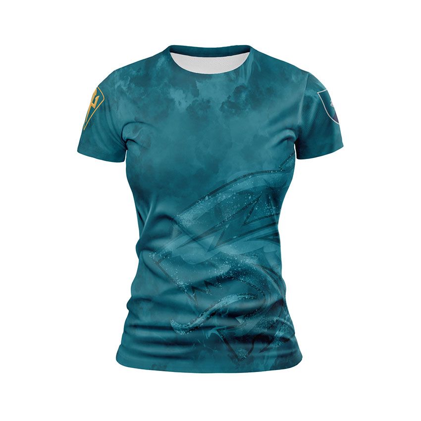 Футболка жіноча спортивна 137-й окремий батальйон морської піхоти Військова Хвиля Military Wave