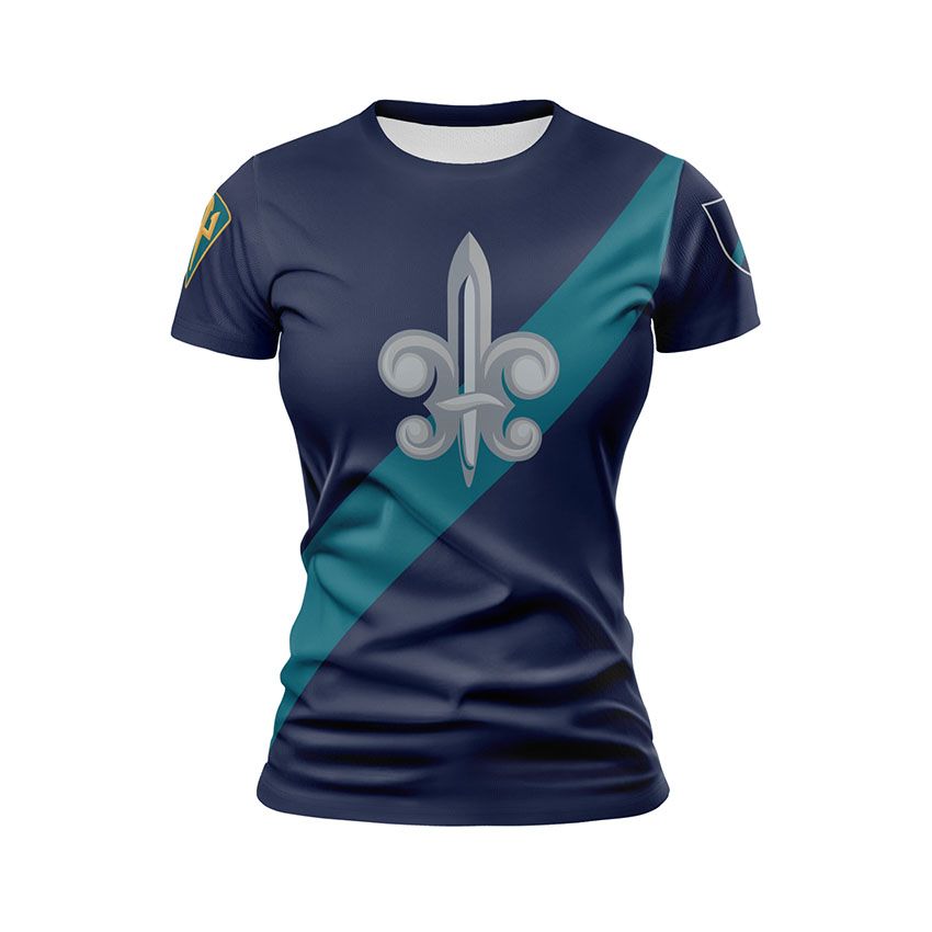 Футболка жіноча спортивна 140-й окремий розвідувальний батальйон Морська Гвардія Marine Guard