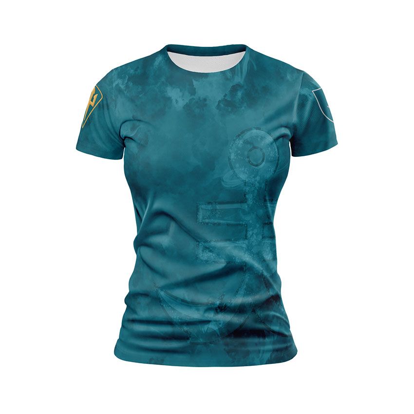 Футболка жіноча спортивна 35-та окрема бригада морської піхоти Військова Хвиля Military Wave